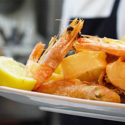 Fritto misto Pensione Adriana Bellaria